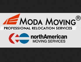 Moda Moving company logo