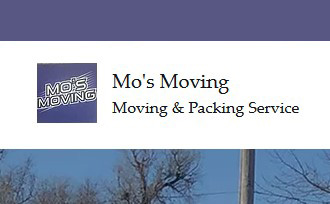 Mo's Moving company logo
