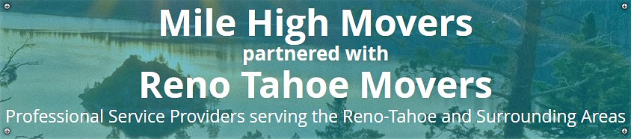 Reno Tahoe Movers company logo