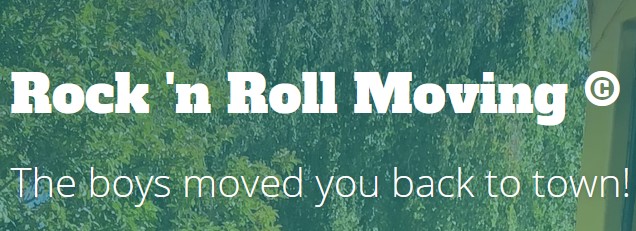 Rock 'n Roll Moving company logo