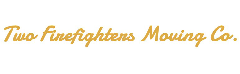 Two Firefighters Moving company logo