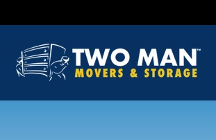 Two Man Movers & Storage company logo