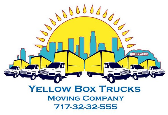 Yellow Box Trucks Moving Company