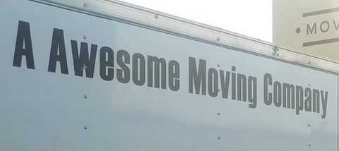 A Awesome Moving Company company logo