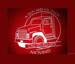 A Guy And His Truck Moving company logo