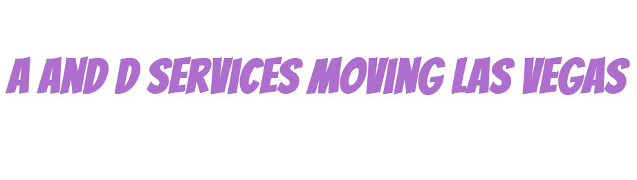 A and D Services moving Las Vegas company logo
