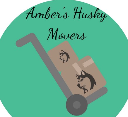 Amber's Husky Movers company logo