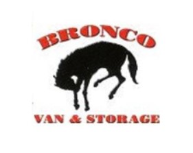 Bronco Van and Storage company logo
