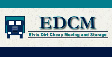 Elvis Dirt Cheap Moving and Storage company logo