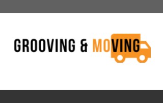 Grooving and Moving company logo