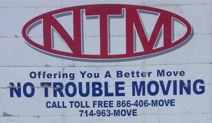 No Trouble Moving company logo