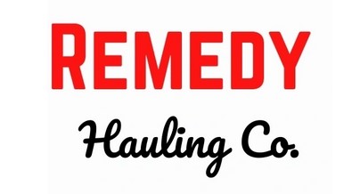 Remedy Hauling company logo