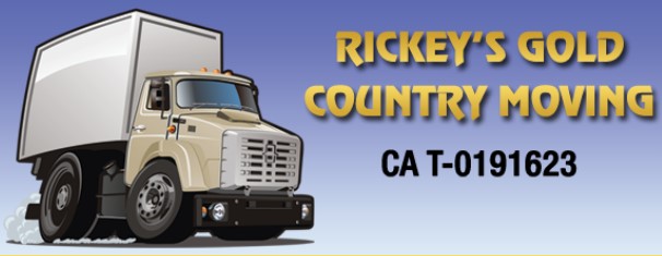 Rickey's Gold Country Moving company logo