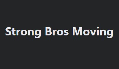 Strong Bros Moving company logo