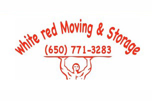White Red Moving of San Mateo company logo