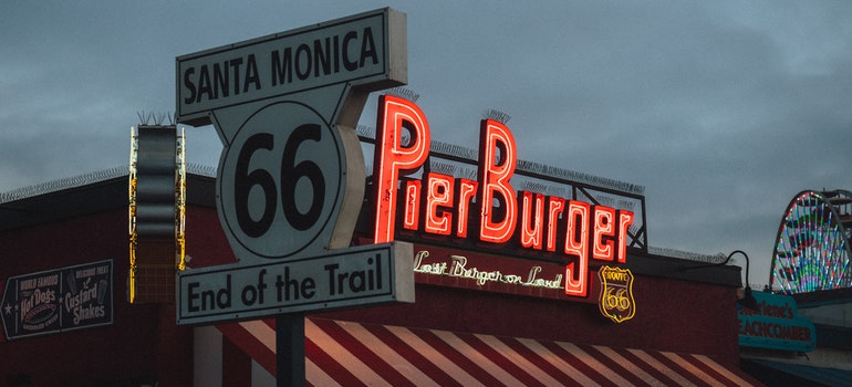 Santa Monica sign