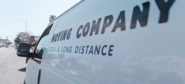 moving company van