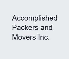 Accomplished Packers and Movers company logo