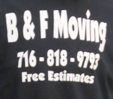 B & F Moving and Storage company logo
