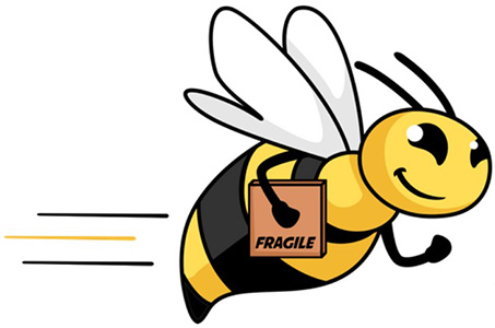 Bee Moving and Packing company logo