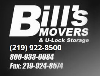 Bill's Movers and U-Lock Storage company logo