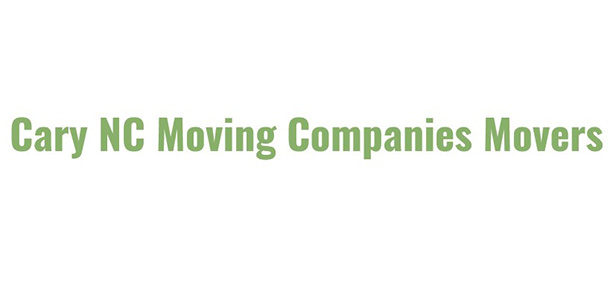 Cary NC Moving Companies Movers