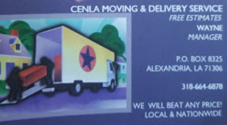 Cenla Moving & Delivery Services