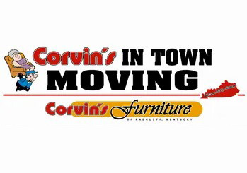 Corvin's In Town Moving company logo