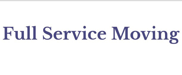 Full Service Moving company logo