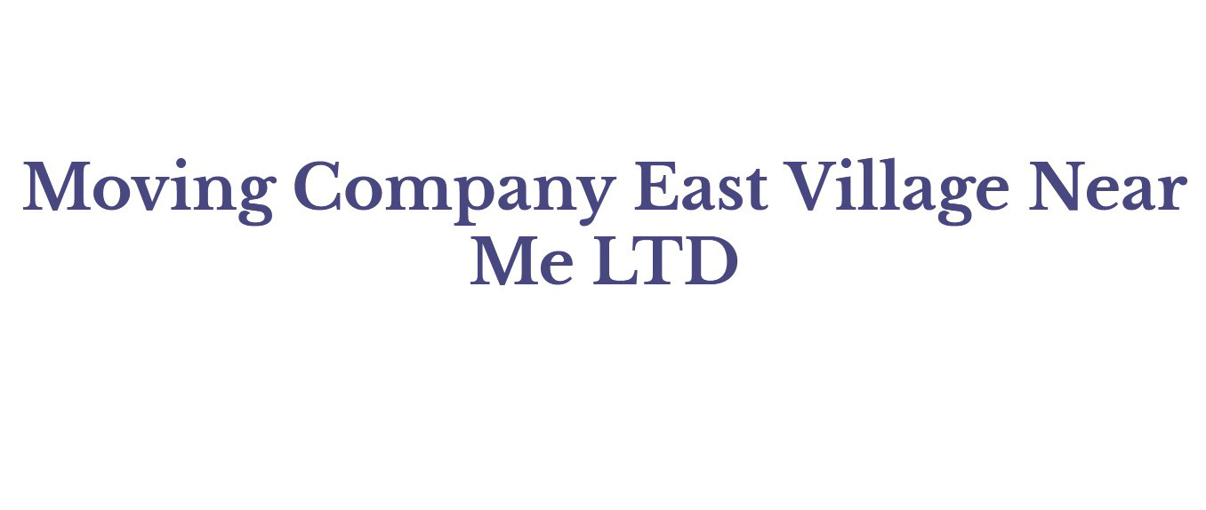 Moving Company East Village Near Me company logo