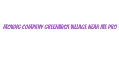Moving Company Greenwich Village Near Me Pro company logo