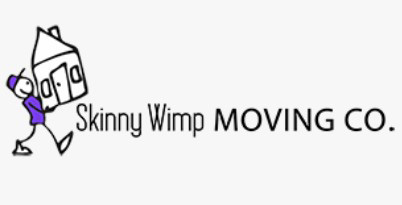 Skinny Wimp Moving Company company logo