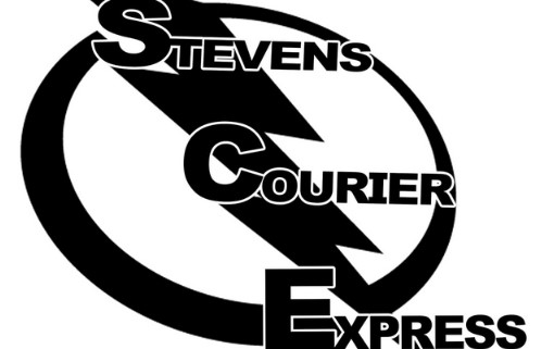Stevens Courier Express company logo