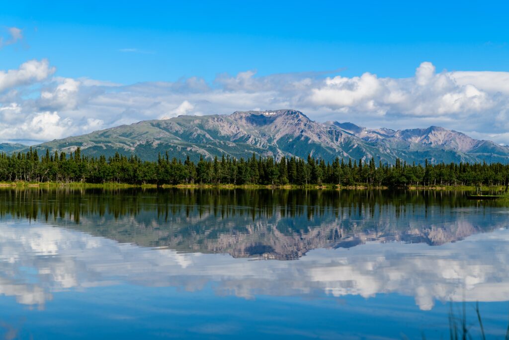 Breathtaking landscape in Alaska