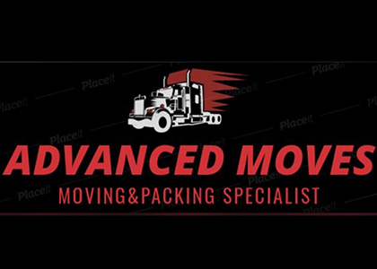 Advanced moving company logo