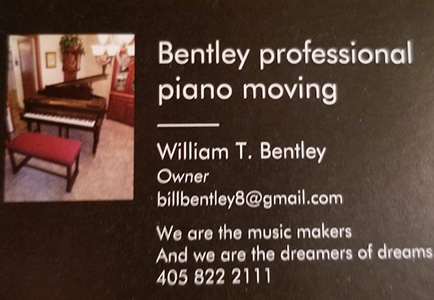 Bentley Professional Piano Moving company logo