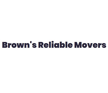 Brown's Reliable Movers company logo
