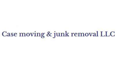 Case moving & junk removal company logo