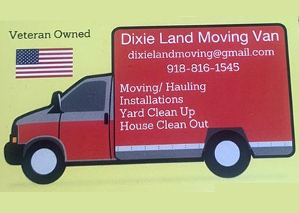 DIXIE LAND Moving company logo