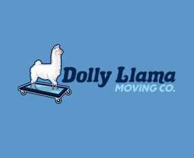 Dolly Llama Moving company logo