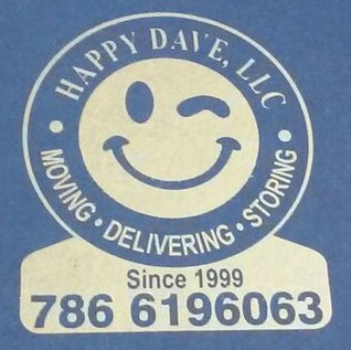 Happy Dave Moving company logo