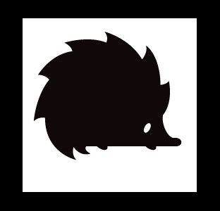 Hedgehog Moving company logo