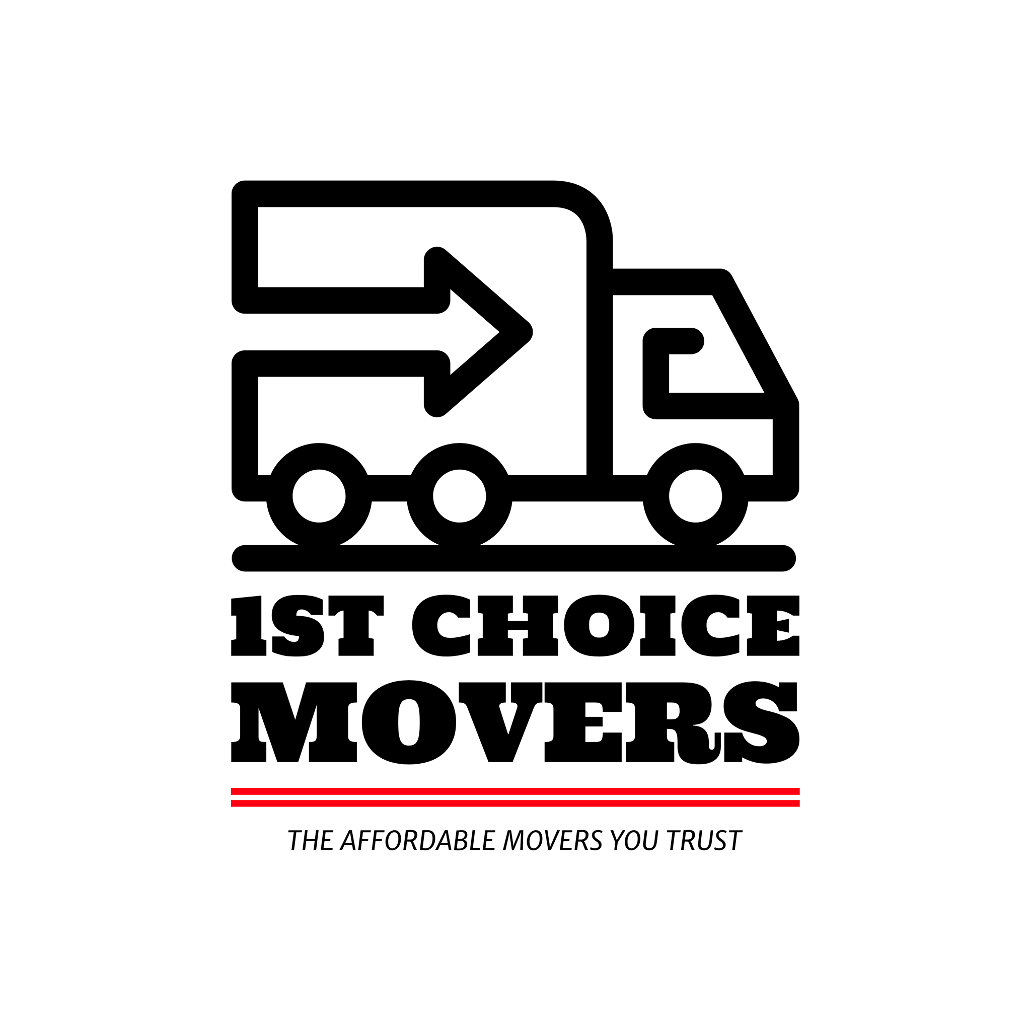 1st choice movers company logo