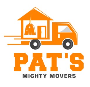 Pat's Mighty Movers and Cleaning company logo
