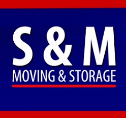 S & M Moving and Storage company logo
