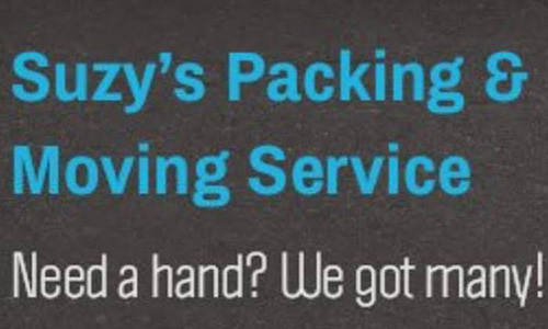 Suzy's Packing & Moving Service COMPANY LOGO