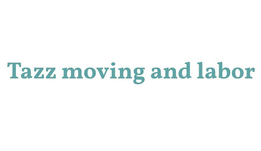 Tazz moving and labor company logo