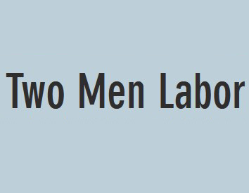 Two Men Labor company logo