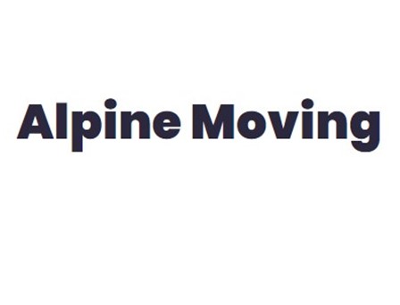 Alpine Moving company logo