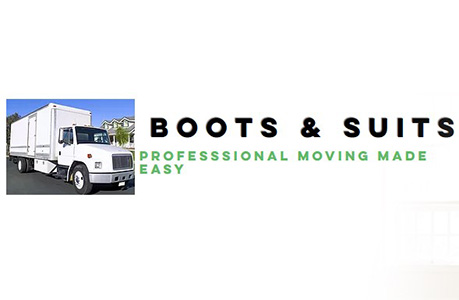 Boots & Suits Moving company logo